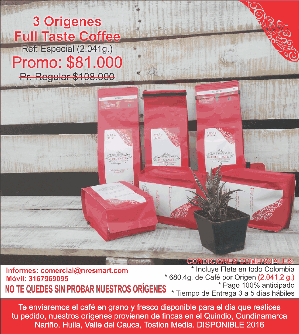 Cafe Especial Tipo Exportacion Tostion Media