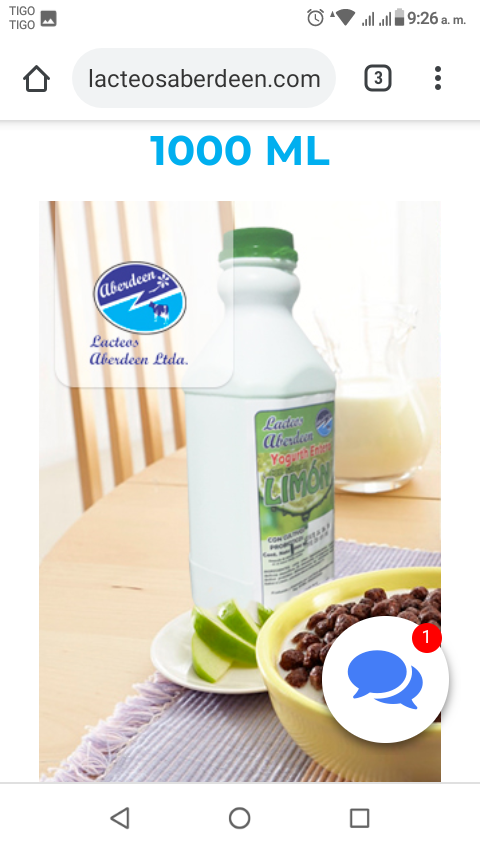 Yogurt Natural Con Probioticos Sabores Frutales