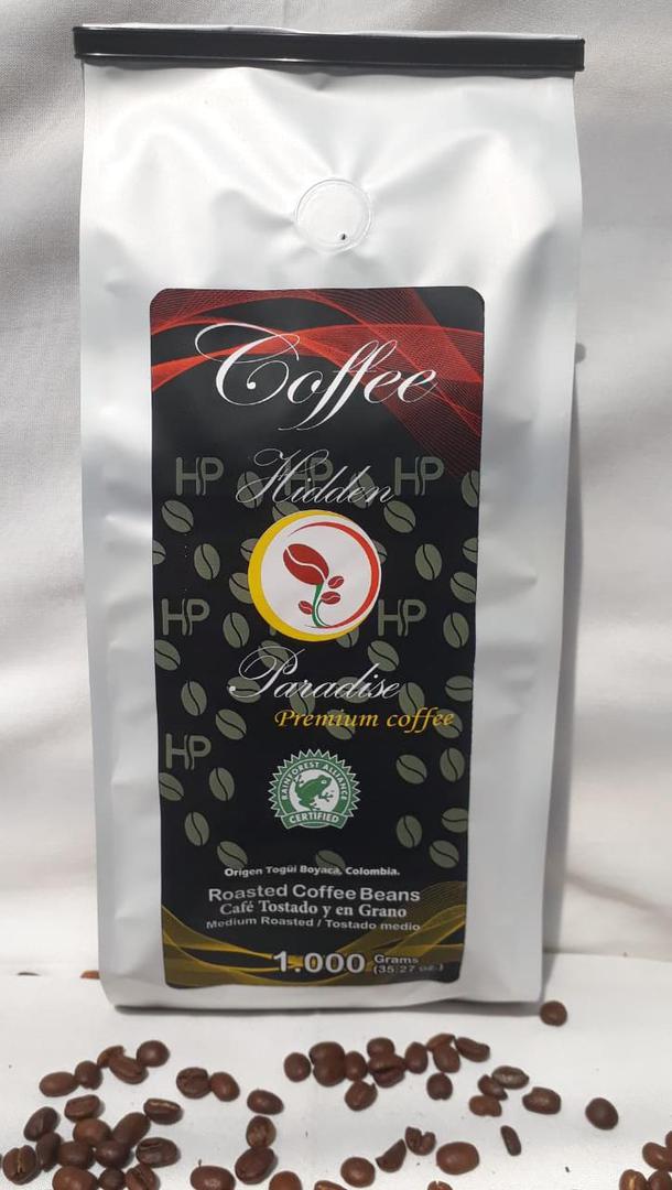 Cafe Premium En Grano X1000 Gr