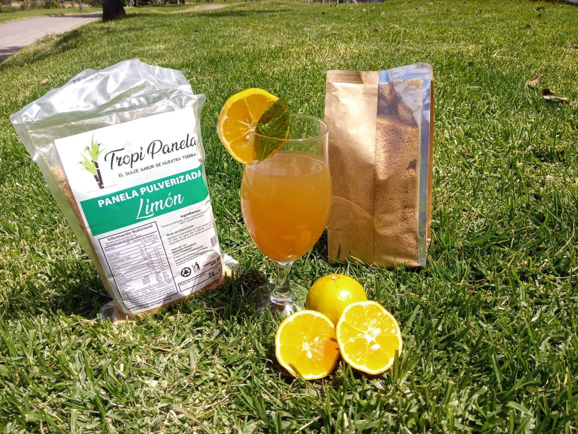 Panela Pulverizada Sabor A Limon
