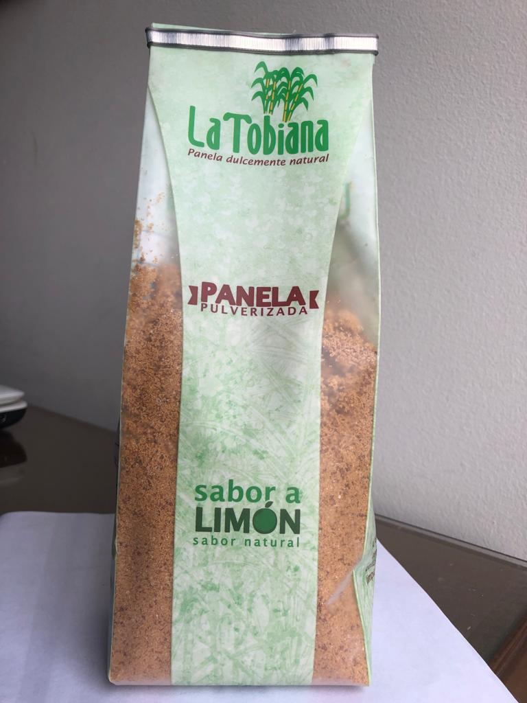 Panela Pulverizada Sabor Natural Limon X 450Gr