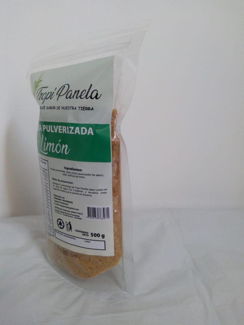 Panela Pulverizada Sabor A Limon