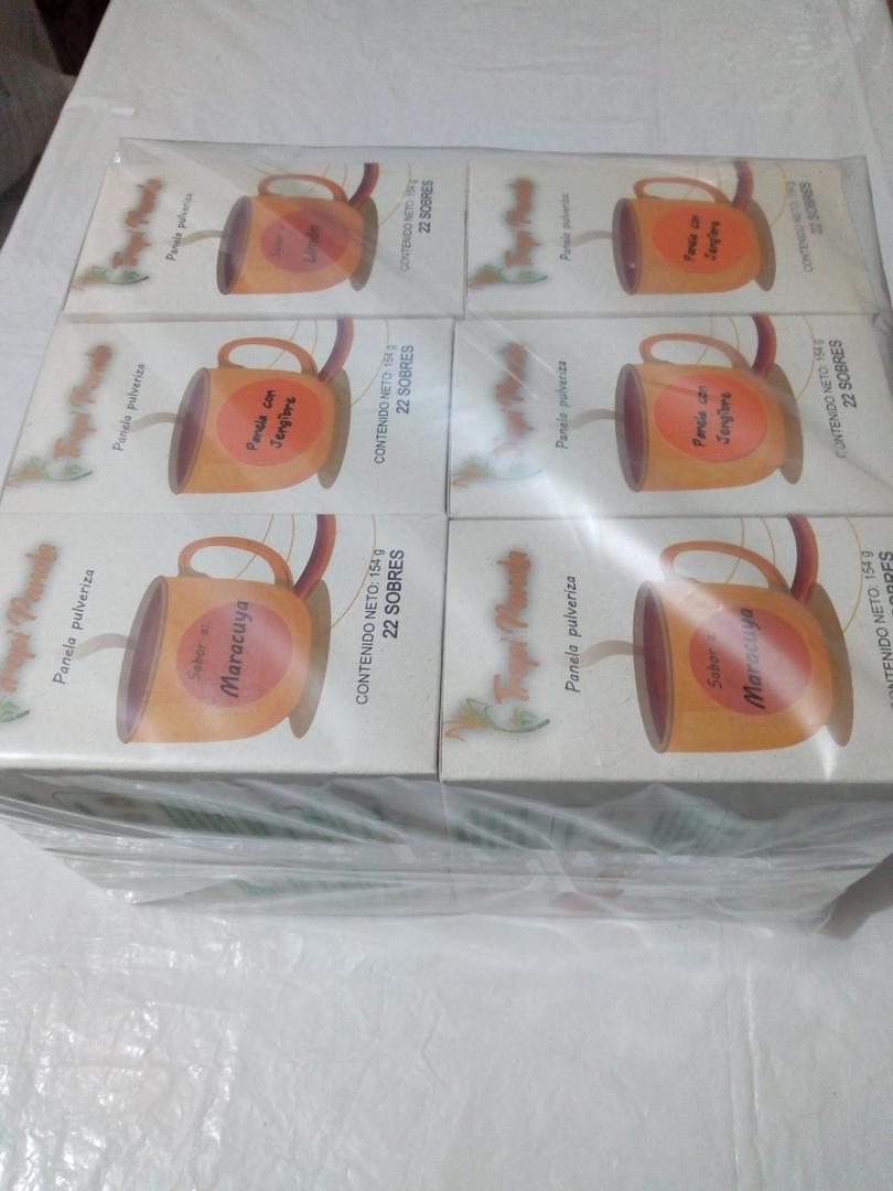 Panela Pulverizada Con Jengibre