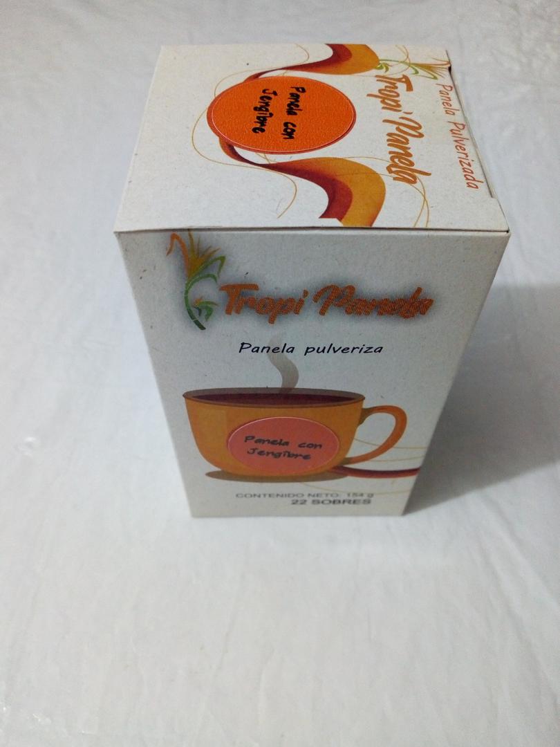 Panela Pulverizada Con Jengibre