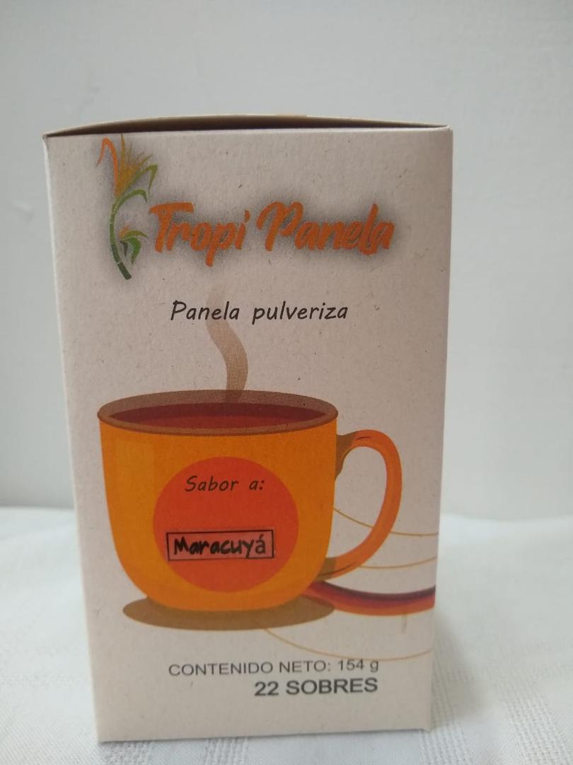 Panela Pulverizada Sabor A Maracuya