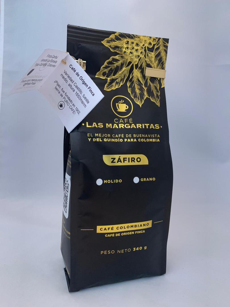 Cafe Las Margaritas Arabica Zafiro 340 Grs