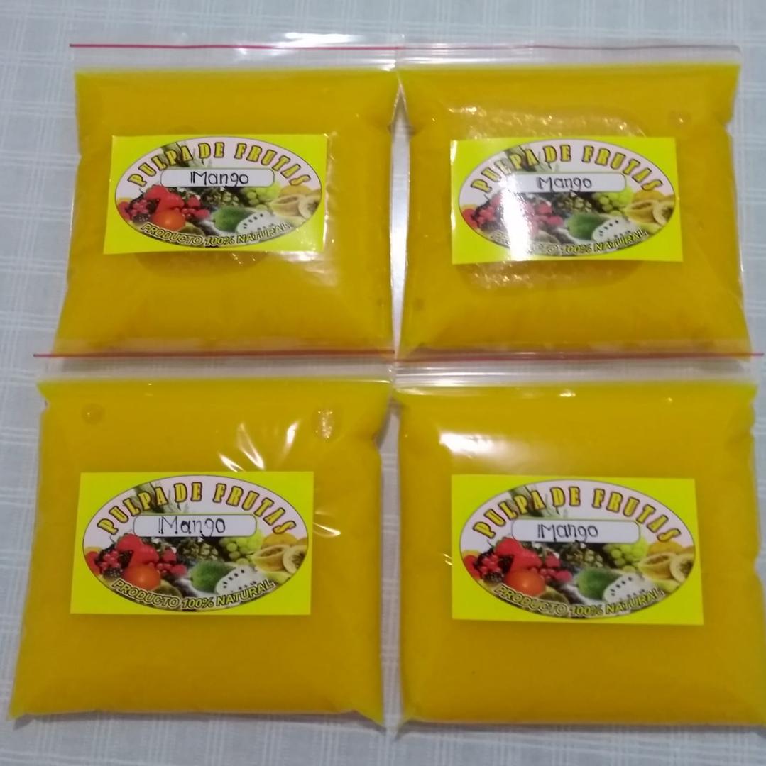 Pulpa De Mango 100 Natural