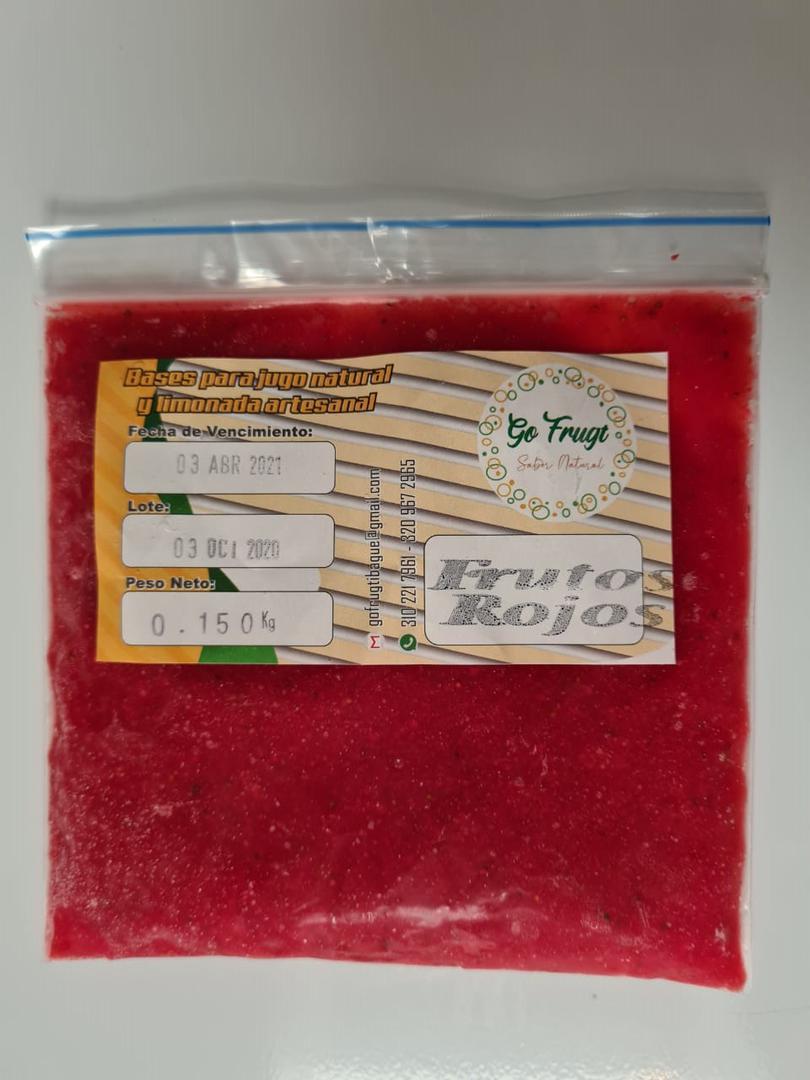 Limonada Frutos Rojos