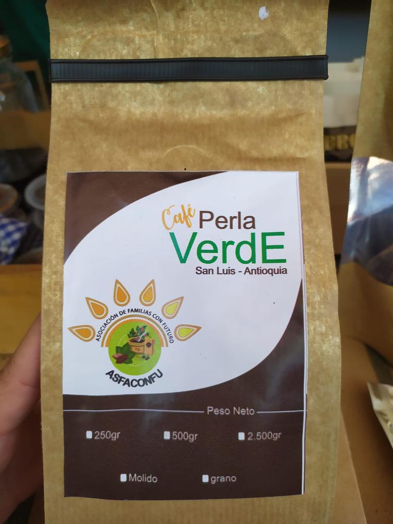 Cafe Perla Verde Tostado Y Molido X 250G