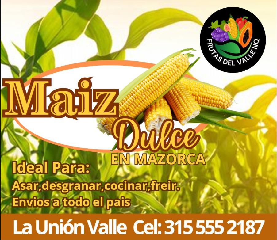 Maiz Dulce En Mazorca Solo Calidad